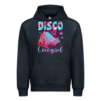 Navy disco cowgirl Urban Hoodie - NancyCooperArtShop