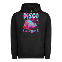 Pigment Black disco cowgirl Urban Hoodie - NancyCooperArtShop