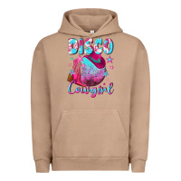 Pigment Burro disco cowgirl Urban Hoodie - NancyCooperArtShop