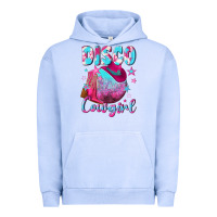 Pigment Grape Ice disco cowgirl Urban Hoodie - NancyCooperArtShop