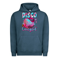 Pigment Midnight Navy disco cowgirl Urban Hoodie - NancyCooperArtShop