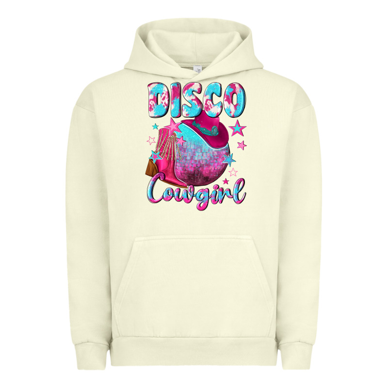 Disco Cowgirl Urban Hoodie by NancyCooperArtShop | Teevron