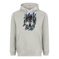 Moon Dust wolf scratch mark Heavyweight Hoodie - RanaPortraitStore
