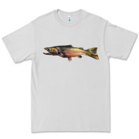 Dove Grey Steelhead Trout Premium Tee - LillyAllenDesigns