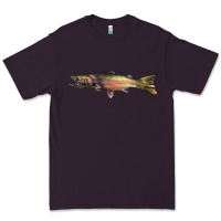Plum Steelhead Trout Premium Tee - LillyAllenDesigns