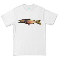 White Steelhead Trout Premium Tee - LillyAllenDesigns