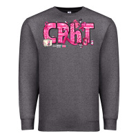 Charcoal Heather Breast Cancer CPHT Pharmacy Technician Premium Sweatshirt - texasbilliewilder