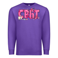 Purple Breast Cancer CPHT Pharmacy Technician Premium Sweatshirt - texasbilliewilder
