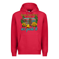 Cardinal home is where we park it Premium Hoodie - Artiststas