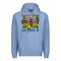 Colony Blue home is where we park it Premium Hoodie - Artiststas