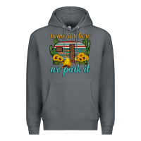 Rock home is where we park it Premium Hoodie - Artiststas