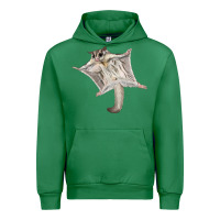 Emerald sugar glider Urban Hoodie - LillyAllenDesigns