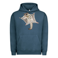 Pigment Midnight Navy sugar glider Urban Hoodie - LillyAllenDesigns