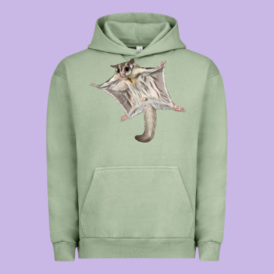 Sugar Glider Urban Hoodie Designed By Lillyallendesigns