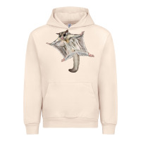 Sandshell sugar glider Urban Hoodie - LillyAllenDesigns