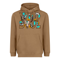 Toasted Coconut wild soul Heavyweight Hoodie - Zillion Design Studio