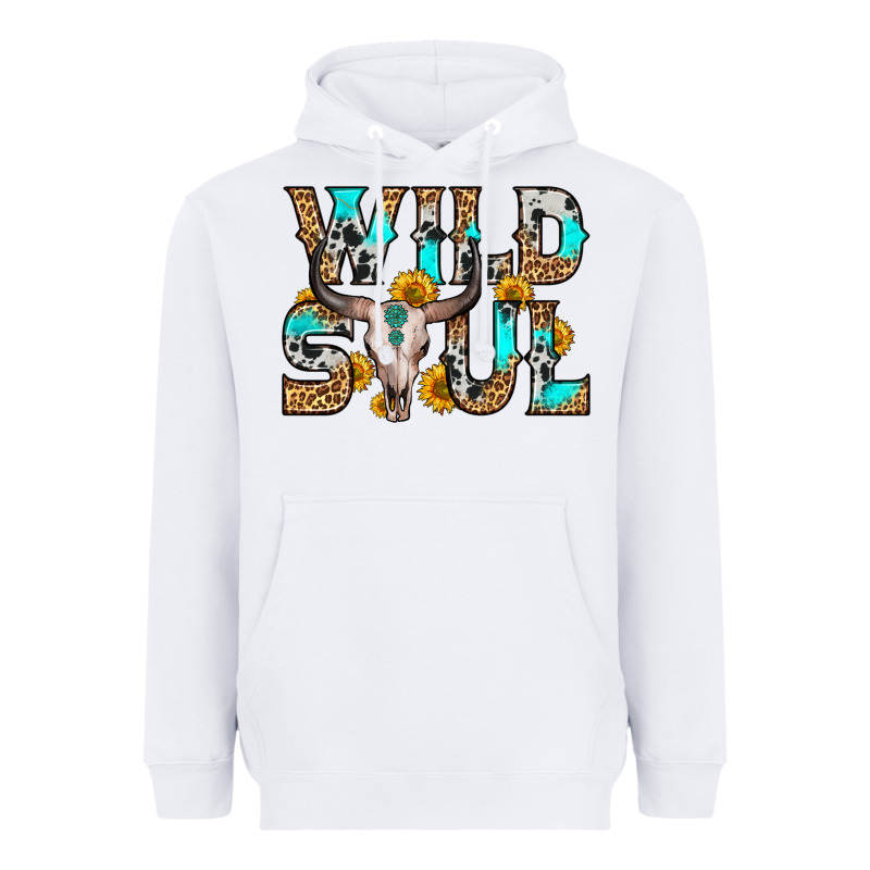 Wild Soul Heavyweight Hoodie by Zillion Design Studio | Teevron