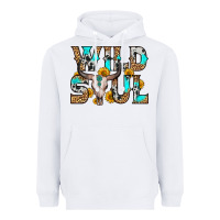 White wild soul Heavyweight Hoodie - Zillion Design Studio