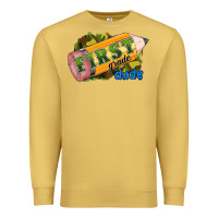 Antique Gold first grade dude Premium Sweatshirt - RanaPortraitStore
