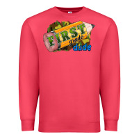 Cardinal first grade dude Premium Sweatshirt - RanaPortraitStore