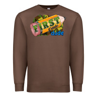 Chestnut first grade dude Premium Sweatshirt - RanaPortraitStore