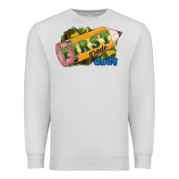 Dove Grey first grade dude Premium Sweatshirt - RanaPortraitStore