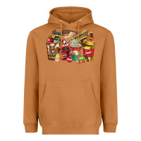 School Bus Driver Coffee Cups Heavyweight Hoodie | Teevron