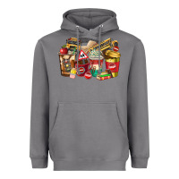 Storm school bus driver coffee cups Heavyweight Hoodie - texasbilliewilder
