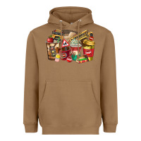Toasted Coconut school bus driver coffee cups Heavyweight Hoodie - texasbilliewilder