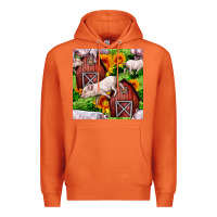 Carrot Mama And Baby Pig Premium Hoodie - BundleAndBundleShop