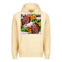 Pina Colada Mama And Baby Pig Premium Hoodie - BundleAndBundleShop