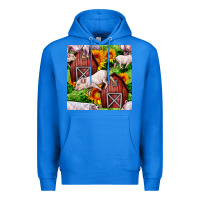 True Royal Mama And Baby Pig Premium Hoodie - BundleAndBundleShop