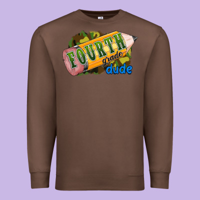 Fourth Grade Dude Premium Sweatshirt Designed By Ranaportraitstore