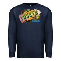Navy fourth grade dude Premium Sweatshirt - RanaPortraitStore