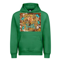 Emerald faith cross Urban Hoodie - BarkalooDesign