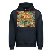 Navy faith cross Urban Hoodie - BarkalooDesign