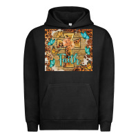 Pigment Black faith cross Urban Hoodie - BarkalooDesign