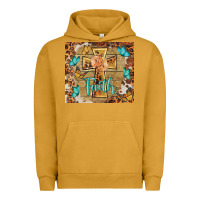 Pigment Peanut Butter faith cross Urban Hoodie - BarkalooDesign