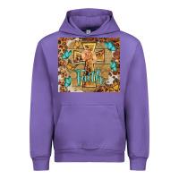 Tulip faith cross Urban Hoodie - BarkalooDesign