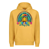 Mustard camp more worry less Premium Hoodie - Artiststas