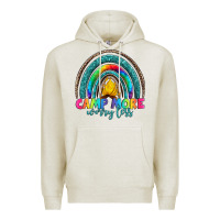 Oatmeal Heather camp more worry less Premium Hoodie - Artiststas