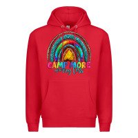 Red camp more worry less Premium Hoodie - Artiststas