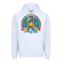 White camp more worry less Premium Hoodie - Artiststas