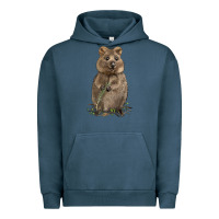 Pigment Midnight Navy Quokka Urban Hoodie - LillyAllenDesigns