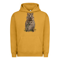 Pigment Peanut Butter Quokka Urban Hoodie - LillyAllenDesigns