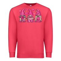 Cardinal Breast Cancer Gnomes Premium Sweatshirt - texasbilliewilder