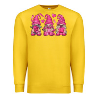 Lemon Breast Cancer Gnomes Premium Sweatshirt - texasbilliewilder