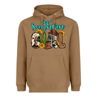 Toasted Coconut southern girl Heavyweight Hoodie - Zillion Design Studio