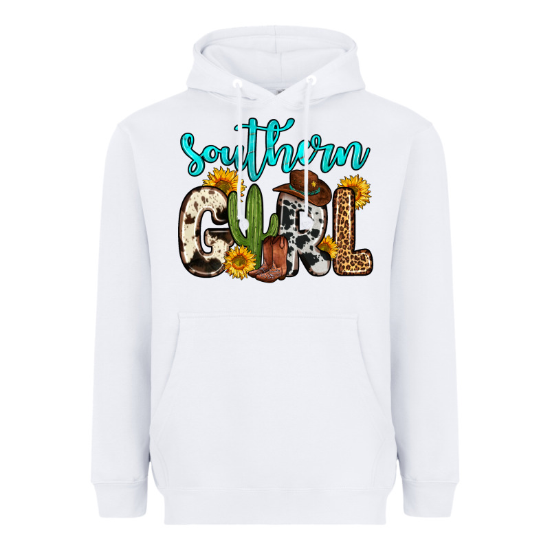 Southern Girl Heavyweight Hoodie by Zillion Design Studio | Teevron