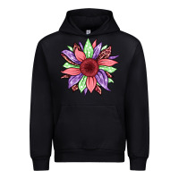Black easter spring sunflower Urban Hoodie - Jasminsmagicworld